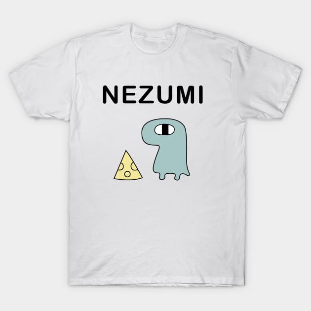 Nichijou Yuuko Aioi Nezumi Rat T-Shirt by aniwear